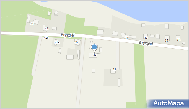 Bryzgiel, Bryzgiel, 39, mapa Bryzgiel