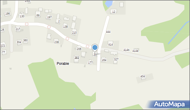 Brzączowice, Brzączowice, 23, mapa Brzączowice