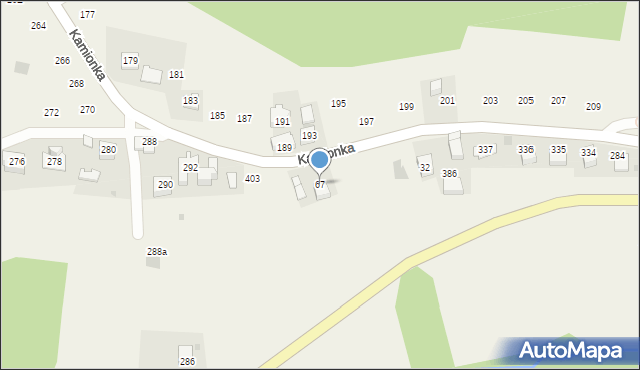 Brzączowice, Brzączowice, 67, mapa Brzączowice