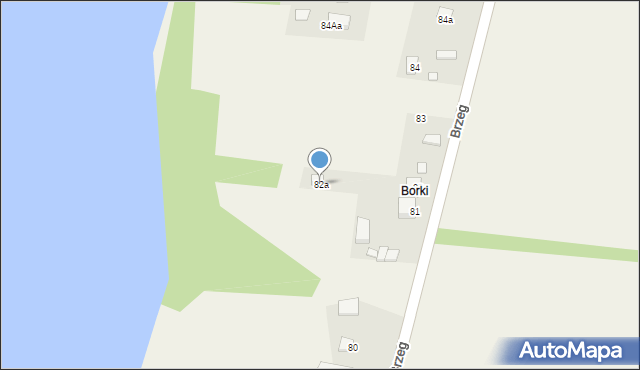 Brzeg, Brzeg, 82a, mapa Brzeg