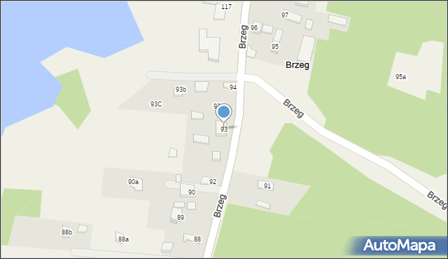 Brzeg, Brzeg, 93, mapa Brzeg