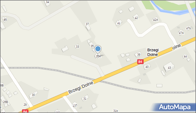 Brzegi Dolne, Brzegi Dolne, 35A, mapa Brzegi Dolne