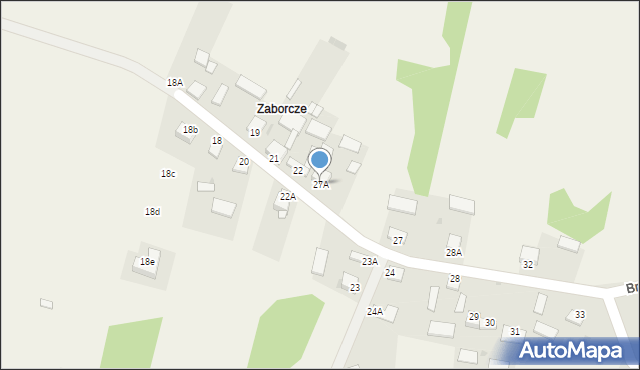 Brzeście, Brzeście, 27A, mapa Brzeście