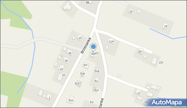 Brzeżanka, Brzeżanka, 61h, mapa Brzeżanka