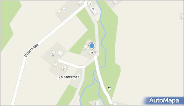 Brzeżanka, Brzeżanka, 75, mapa Brzeżanka