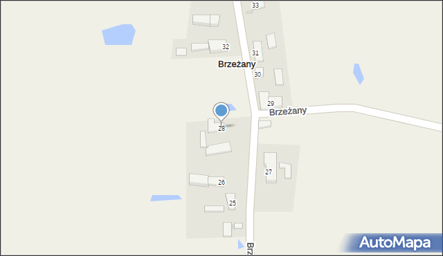 Brzeżany, Brzeżany, 28, mapa Brzeżany