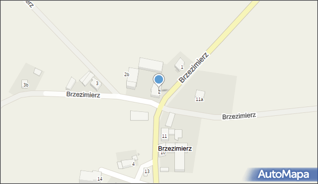 Brzezimierz, Brzezimierz, 2, mapa Brzezimierz