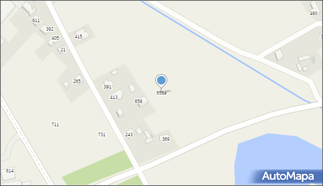 Brzezna, Brzezna, 658a, mapa Brzezna