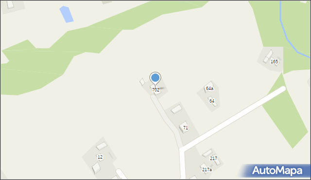 Brzezna, Brzezna, 702, mapa Brzezna