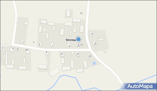 Brzeźnica, Brzeźnica, 11, mapa Brzeźnica