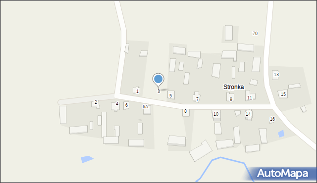 Brzeźnica, Brzeźnica, 3, mapa Brzeźnica