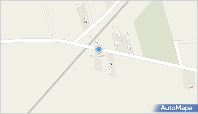 Brzeźnica Bychawska, Brzeźnica Bychawska, 2, mapa Brzeźnica Bychawska