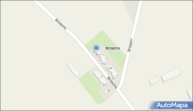 Brzezno, Brzezno, 4/6, mapa Brzezno