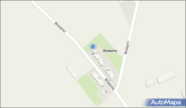 Brzezno, Brzezno, 4/8, mapa Brzezno