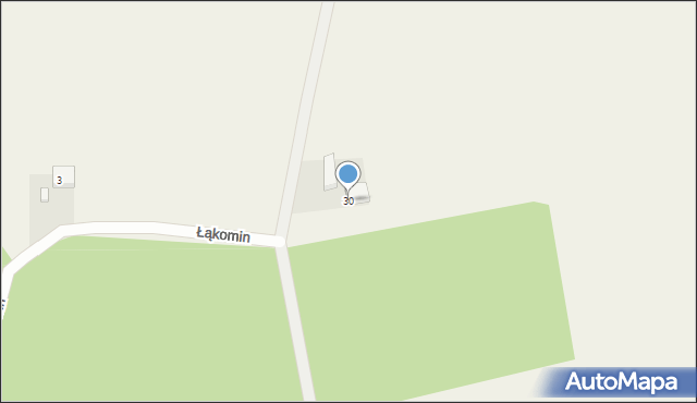 Brzeźno, Brzeźno, 30, mapa Brzeźno