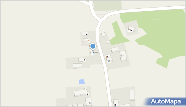 Brzeźno, Brzeźno, 2, mapa Brzeźno