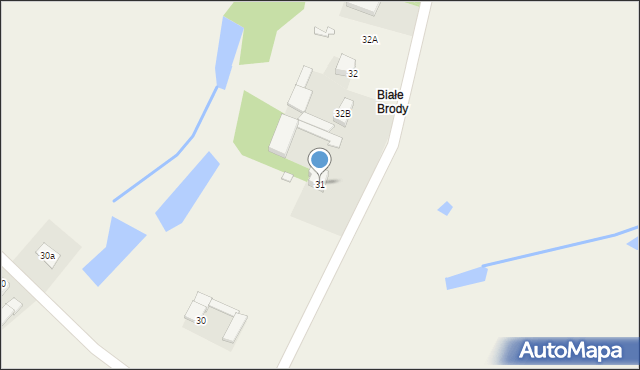 Brzeźno Stare, Brzeźno Stare, 31, mapa Brzeźno Stare