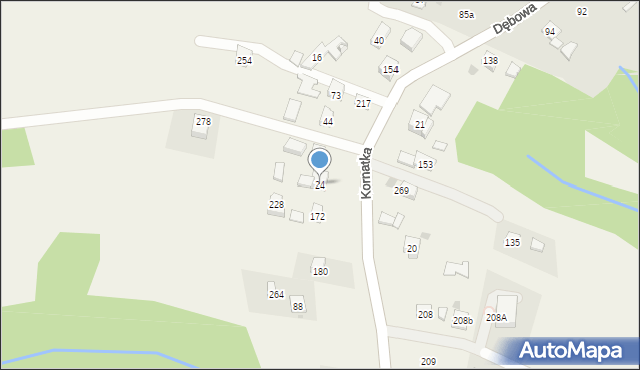 Brzezowa, Brzezowa, 24, mapa Brzezowa