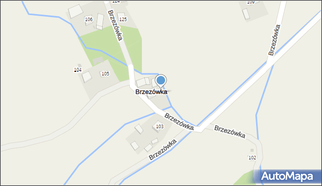 Brzezówka, Brzezówka, 120A, mapa Brzezówka