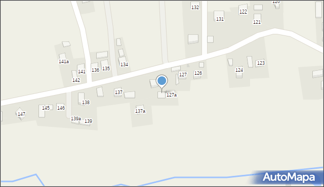 Brzezówka, Brzezówka, 128, mapa Brzezówka