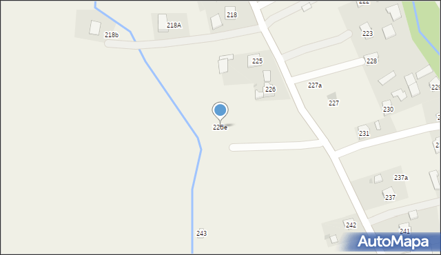 Brzezówka, Brzezówka, 226e, mapa Brzezówka