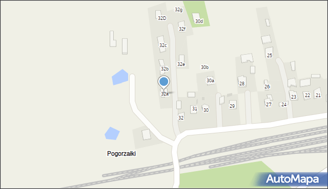 Brzezówka, Brzezówka, 32a, mapa Brzezówka