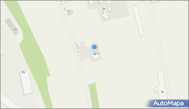 Brzezówka, Brzezówka, 3A, mapa Brzezówka