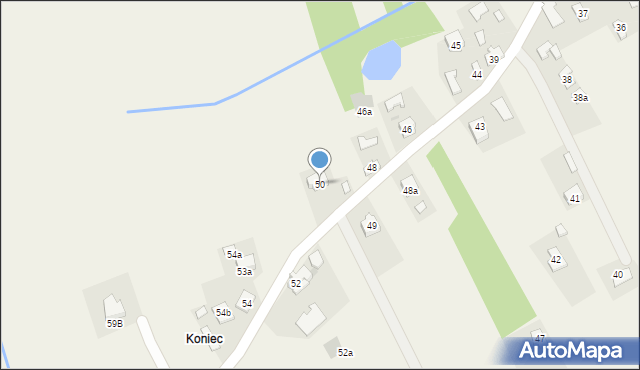 Brzezówka, Brzezówka, 50, mapa Brzezówka