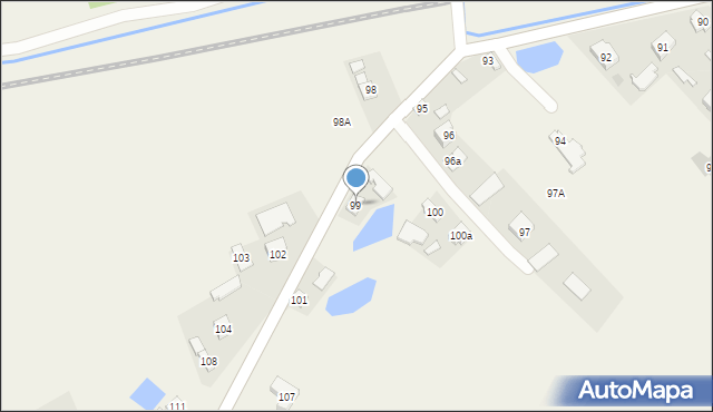 Brzezówka, Brzezówka, 99, mapa Brzezówka