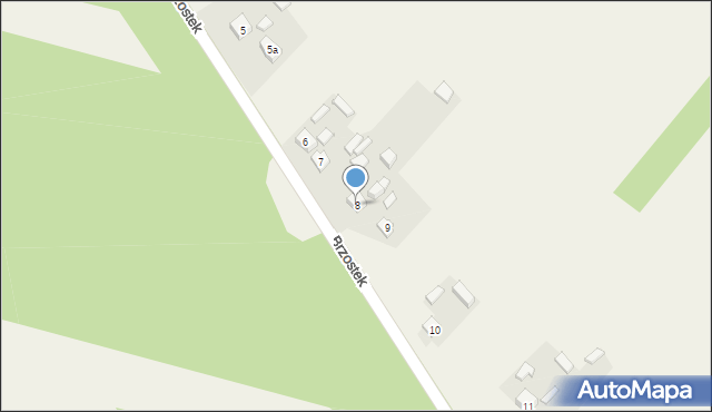 Brzostek, Brzostek, 8, mapa Brzostek