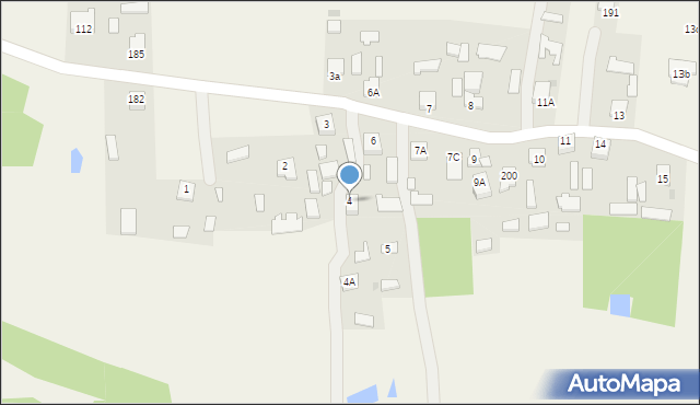Brzostowa Góra, Brzostowa Góra, 4, mapa Brzostowa Góra