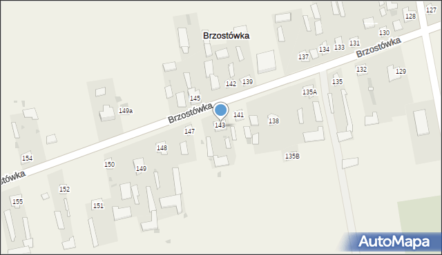 Brzostówka, Brzostówka, 144, mapa Brzostówka