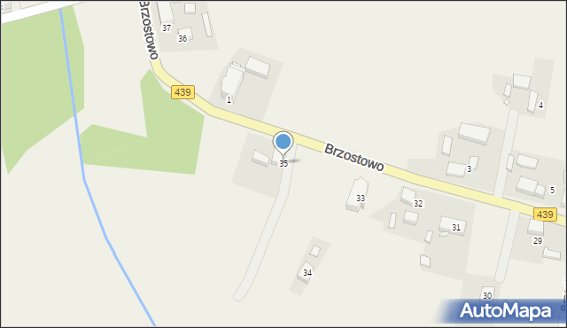 Brzostowo, Brzostowo, 35, mapa Brzostowo