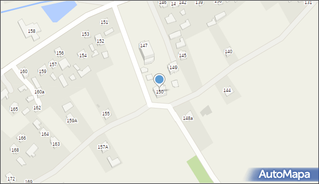 Brzóza Stadnicka, Brzóza Stadnicka, 150, mapa Brzóza Stadnicka