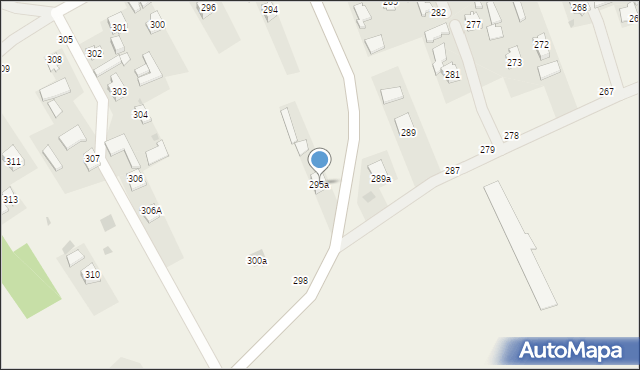 Brzóza Stadnicka, Brzóza Stadnicka, 295a, mapa Brzóza Stadnicka