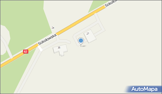 Brzozów, Brzozów, 27, mapa Brzozów