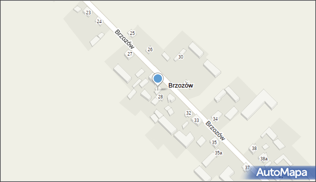 Brzozów, Brzozów, 29, mapa Brzozów