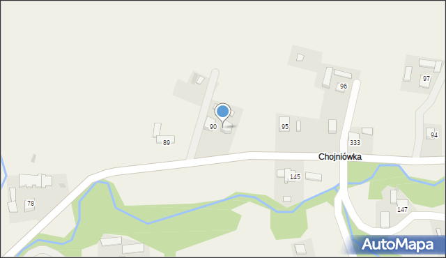 Brzozowa, Brzozowa, 92, mapa Brzozowa