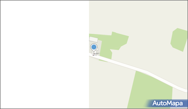 Brzozowa-Kolonia, Brzozowa-Kolonia, 17, mapa Brzozowa-Kolonia