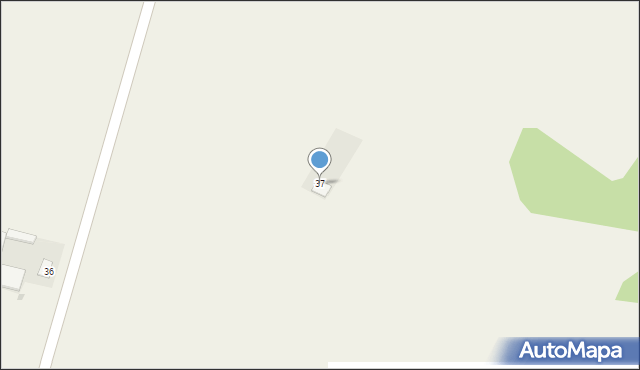 Brzozowa Wólka, Brzozowa Wólka, 37, mapa Brzozowa Wólka