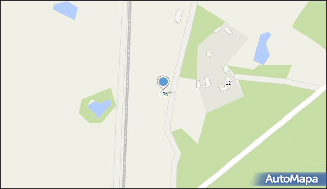 Brzozowe Błota, Brzozowe Błota, 12b, mapa Brzozowe Błota