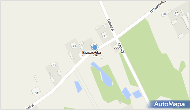 Brzozówka, Brzozówka, 29A, mapa Brzozówka