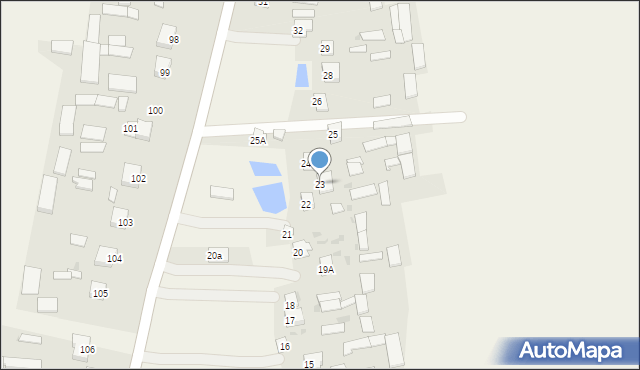 Brzozówka, Brzozówka, 23, mapa Brzozówka