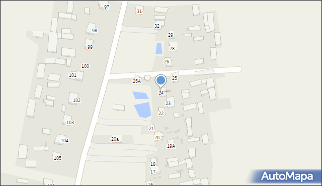 Brzozówka, Brzozówka, 24, mapa Brzozówka