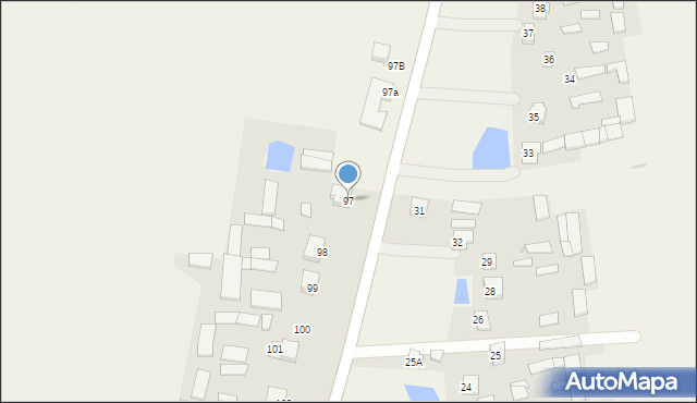 Brzozówka, Brzozówka, 97, mapa Brzozówka