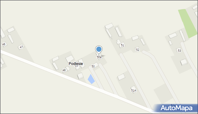 Brzozówka, Brzozówka, 50a, mapa Brzozówka