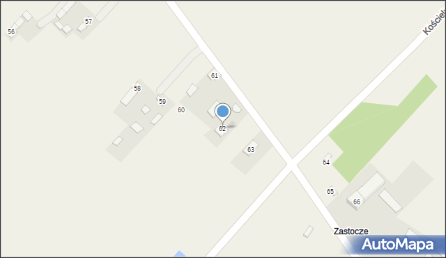 Brzozówka, Brzozówka, 62, mapa Brzozówka