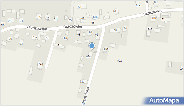 Brzozówka, Brzozówka, 63, mapa Brzozówka