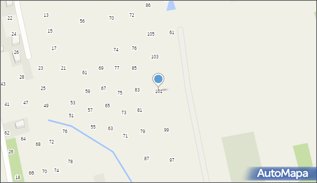 Brzozówka, Brzozowa, 101, mapa Brzozówka