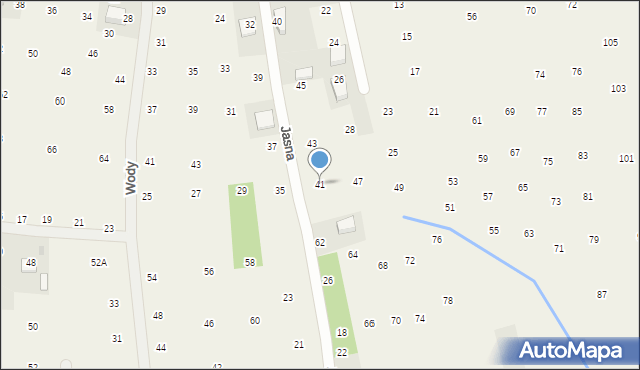 Brzozówka, Brzozowa, 41, mapa Brzozówka